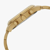  Shop Authentic Guess Analog Chronograph Gold Dial Gold Steel Strap Watch for Men - W0075G5 - Luxxuri