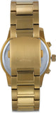  Shop Authentic Guess Analog Chronograph Gold Dial Gold Steel Strap Watch for Men - W0075G5 - Luxxuri