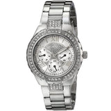  Shop Authentic Guess Viva Quartz Silver Dial Silver Steel Strap Watch For Women - W0111l1 - Luxxuri