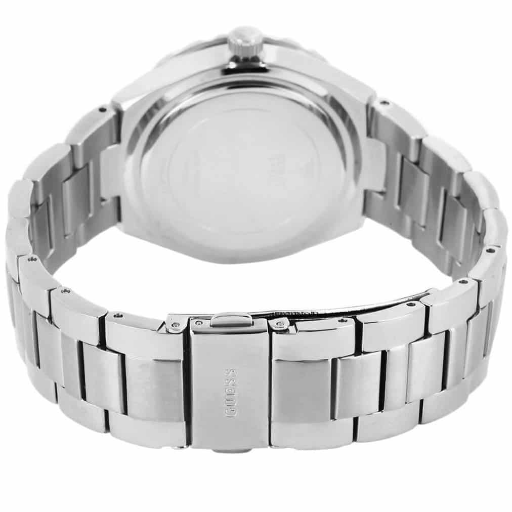  Shop Authentic Guess Viva Quartz Silver Dial Silver Steel Strap Watch For Women - W0111l1 - Luxxuri