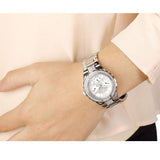  Shop Authentic Guess Viva Quartz Silver Dial Silver Steel Strap Watch For Women - W0111l1 - Luxxuri