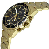  Shop Authentic Guess Chaser Chronograph Black Dial Gold Steel Strap Watch for Men - W0170G2 - Luxxuri