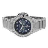  Shop Authentic Guess Rigor Quartz Black Dial Silver Steel Strap Watch For Men - W0218G2 - Luxxuri