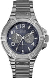  Shop Authentic Guess Rigor Multifunction Black Dial Black Steel Strap Watch For Men - W0218G1 - Luxxuri