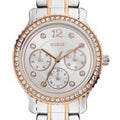  Shop Authentic Guess Enchanting Diamonds Silver Dial Two Tone Steel Strap Watch for Women - W0305L3 - Luxxuri