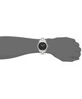  Shop Authentic Guess Minimal Black Dial Silver Steel Strap Watch for Men - W0416G1 - Luxxuri