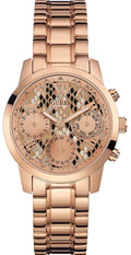 Shop Authentic Guess Mini Sunrise Quartz Rose Gold Dial Rose Gold Steel Strap Watch For Women - W0448L9 - Luxxuri