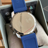  Shop Authentic Guess Velocity Blue Dial Blue Rubber Strap Watch for Men - W0599G2 - Luxxuri