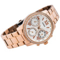  Shop Authentic Guess Mini Surprise Analog Silver Dial Rose Gold Steel Strap Watch For Women - W0623L2 - Luxxuri