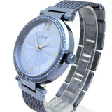  Shop Authentic Guess Soho Diamonds Blue Dial Blue Mesh Bracelet Watch For Women - W0638L3 - Luxxuri