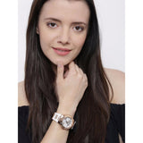  Shop Authentic Guess Luna Diamonds White Dial White Rubber Strap Watch for Women - W0653L4 - Luxxuri