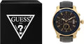  Shop Authentic Guess Pinnacle Chronograph Quartz Blue Dial Blue Leather Strap Watch For Men - W0673G2 - Luxxuri
