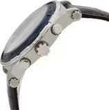  Shop Authentic Guess Pinnacle Chronograph Quartz Blue Dial Black Leather Strap Watch For Men - W0673G4 - Luxxuri