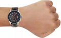  Shop Authentic Guess Pinnacle Chronograph Quartz Blue Dial Black Leather Strap Watch For Men - W0673G4 - Luxxuri