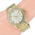  Shop Authentic Guess Luna Diamonds White Dial Gold Steel Strap Watch for Women - W0729L2 - Luxxuri