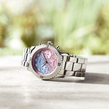  Shop Authentic Guess Confetti Multicolored Dial Silver Steel Strap Watch For Women - W0774L1 - Luxxuri