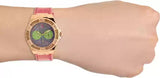  Shop Authentic Guess Limelight Quartz Multicolor Dial Red Leather Strap Watch For Women - W0775L4 - Luxxuri
