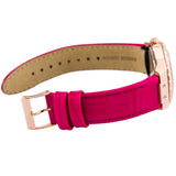  Shop Authentic Guess Limelight Quartz Multicolor Dial Red Leather Strap Watch For Women - W0775L4 - Luxxuri
