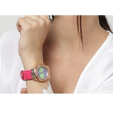  Shop Authentic Guess Limelight Quartz Multicolor Dial Red Leather Strap Watch For Women - W0775L4 - Luxxuri