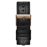  Shop Authentic Guess Limelight Quartz White Dial Black Leather Strap Watch For Women - W0775L9 - Luxxuri