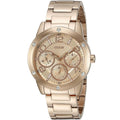  Shop Authentic Guess Studio Rose Gold Dial Rose Gold Steel Strap Watch For Women - W0778L3 - Luxxuri