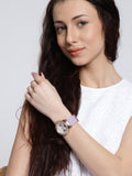  Shop Authentic Guess Starlight Diamonds White Dial Purple Rubber Strap Watch for Women - W0846L6 - Luxxuri