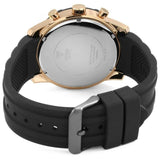  Shop Authentic Guess Caliber Chronograph Black Dial Black Rubber Strap Watch for Men - W0864G3 - Luxxuri