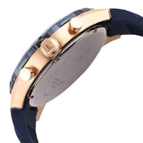  Shop Authentic Guess Force Multi Function White Dial Blue Leather Strap Watch For Men - W0674G7 - Luxxuri