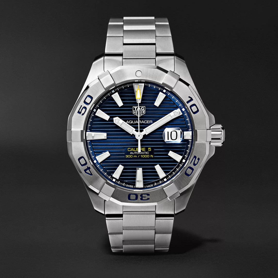 Tag Heuer Aquaracer Blue Dial Watch for Men - WAY2012.BA0927