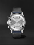  Shop Authentic IWC Pilot's Automatic Chronograph 43mm Blue Dial Blue Calfskin Strap Watch for Men - IW377729 - Luxxuri