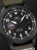  Shop Authentic IWC Pilot’s Watch Mark XVIII Top Gun Edition “SFTI” Black Dial Green Nylon Strap Watch for Men - IW324712 - Luxxuri