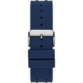 Guess Octane Chronograph Black Dial Blue Rubber Strap Watch For Men - W1047G2