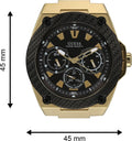  Shop Authentic Guess Legacy Black Dial Black Rubber Strap Watch for Men - W1049G5 - Luxxuri