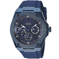  Shop Authentic Guess Legacy Blue Dial Blue Rubber Strap Watch for Men - W1049G7 - Luxxuri