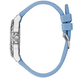  Shop Authentic Guess Limelight Crystals White Dial Blue Rubber Strap Watch for Women - W1053L5 - Luxxuri