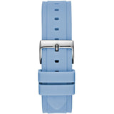  Shop Authentic Guess Limelight Crystals White Dial Blue Rubber Strap Watch for Women - W1053L5 - Luxxuri