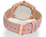  Shop Authentic Guess Wonderlust Beige Dial Pink Leather Strap Watch for Women - W1065L1 - Luxxuri