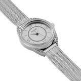  Shop Authentic Guess Whisper Silver Dial Silver Mesh Bracelet Watch for Women - W1084L1 - Luxxuri