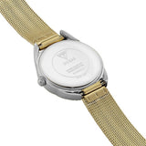  Shop Authentic Guess Whisper Silver Dial Gold Mesh Bracelet Watch for Women - W1084L2 - Luxxuri