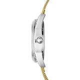 Shop Authentic Guess Whisper Silver Dial Gold Mesh Bracelet Watch for Women - W1084L2 - Luxxuri
