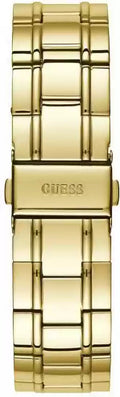 Shop Authentic Guess Bedazzle Diamonds Gold Dial Gold Steel Strap Watch For Women - W1097L2 - Luxxuri