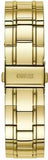  Shop Authentic Guess Bedazzle Diamonds Gold Dial Gold Steel Strap Watch For Women - W1097L2 - Luxxuri