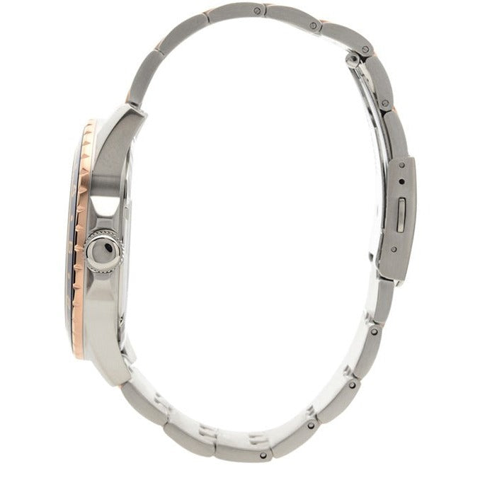  Shop Authentic Guess Odyssey Blue Dial Two Tone Steel Strap Watch For Men - W1107G3 - Luxxuri