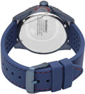  Shop Authentic Guess Odyssey Analog Blue Dial Blue Rubber Strap Watch For Men - W1108G1 - Luxxuri