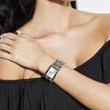  Shop Authentic Guess Mod Heavy Metal Silver Dial Silver Steel Strap Watch For Women - W1117L1 - Luxxuri