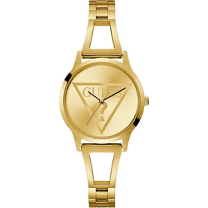  Shop Authentic Guess Lola Quartz Gold Dial Gold Steel Strap Watch For Women - W1145L3 - Luxxuri