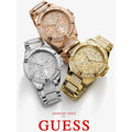  Shop Authentic Guess Frontier Diamonds Gold Dial Gold Steel Strap Watch For Women - W1156L2 - Luxxuri