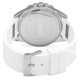  Shop Authentic Guess Frontier Diamonds Silver Dial White Rubber Strap Watch For Women - W1160L4 - Luxxuri
