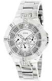  Shop Authentic Guess Vista Diamonds Silver Dial Silver Steel Strap Watch for Women - W12080L1 - Luxxuri