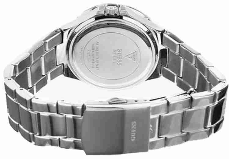  Shop Authentic Guess Mini Prism Diamonds Silver Dial Silver Steel Strap Watch for Women - W12638L1 - Luxxuri